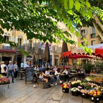 Market in the Summer